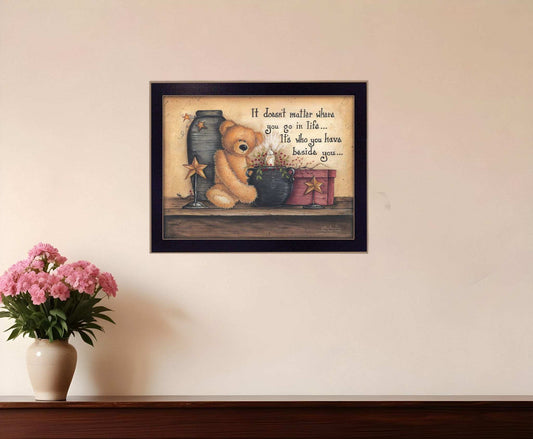 The Simple Truth 2 Black Framed Print Wall Art - Homeroots - Flyclothing LLC