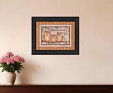 Whoooo Loves You Black Framed Print Wall Art - Homeroots - Flyclothing LLC