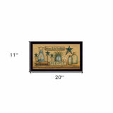Welcome to Our Farm House Black Framed Print Wall Art - Homeroots - Flyclothing LLC
