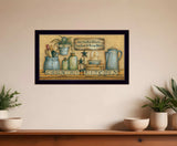 Country Kitchen 2 Black Framed Print Kitchen Wall Art - Homeroots - Flyclothing LLC