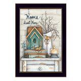 Home Sweet Home 4 Black Framed Print Wall Art - Homeroots - Flyclothing LLC