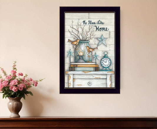 No Place Like Home 5 Black Framed Print Wall Art - Homeroots - Flyclothing LLC