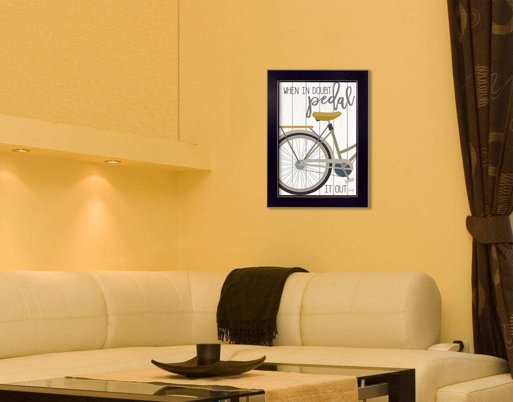When In Doubt Black Framed Print Wall Art - Homeroots - Flyclothing LLC