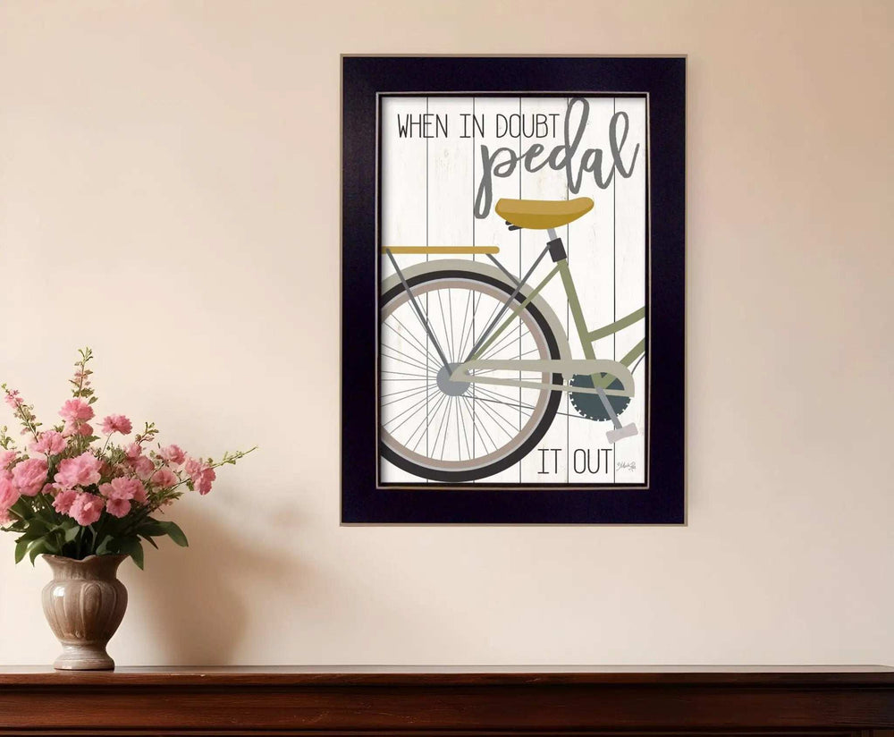 When In Doubt Black Framed Print Wall Art - Homeroots - Flyclothing LLC