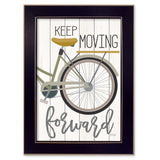 Moving Forward Black Framed Print Wall Art - Homeroots - Flyclothing LLC