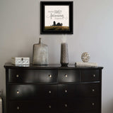 Faith Family Farming Friends 2 Black Framed Print Wall Art - Homeroots - Flyclothing LLC