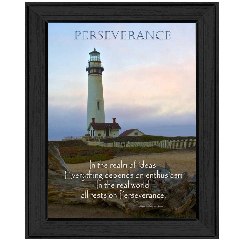 Perseverance 2 Black Framed Print Wall Art - Homeroots - Flyclothing LLC