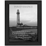 Perseverance 4 Black Framed Print Wall Art - Homeroots - Flyclothing LLC