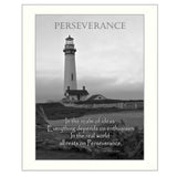 Perseverance 1 White Framed Print Wall Art - Homeroots - Flyclothing LLC