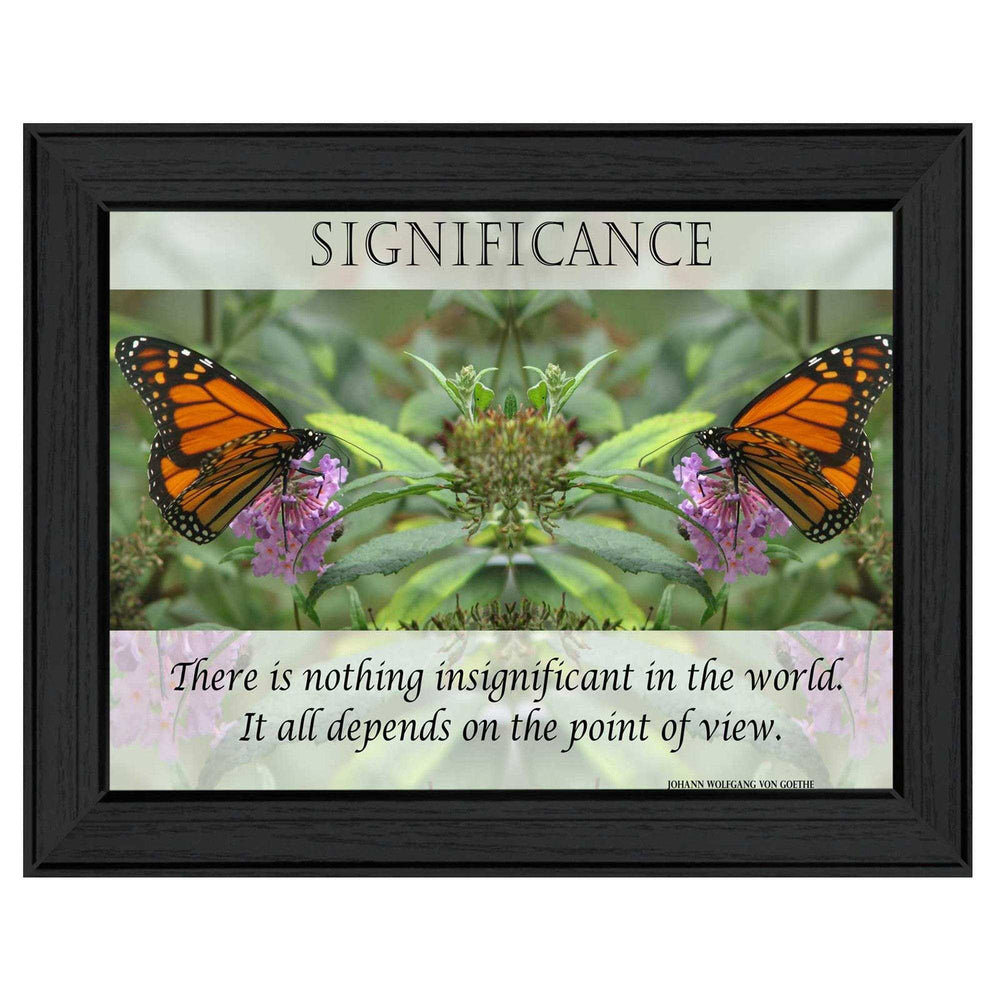 Significance 3 Black Framed Print Wall Art - Homeroots - Flyclothing LLC