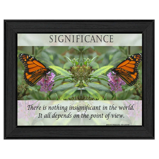 Significance 3 Black Framed Print Wall Art - Homeroots - Flyclothing LLC