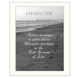 Character 6 White Framed Print Wall Art - Homeroots - Flyclothing LLC
