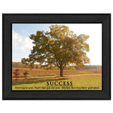 Success 3 Black Framed Print Wall Art - Homeroots - Flyclothing LLC