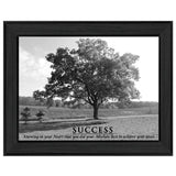 Success 5 Black Framed Print Wall Art - Homeroots - Flyclothing LLC