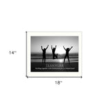 Teamwork 6 White Framed Print Wall Art - Homeroots - Flyclothing LLC