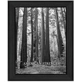 American Strength 5 Black Framed Print Wall Art - Homeroots - Flyclothing LLC