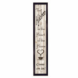 Kitchen Is The Heart of The Home 9 Black Framed Print Kitchen Wall Art - Homeroots - Flyclothing LLC