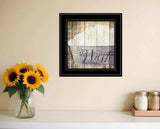 Wash 2 Black Framed Print Bathroom Wall Art - Homeroots - Flyclothing LLC