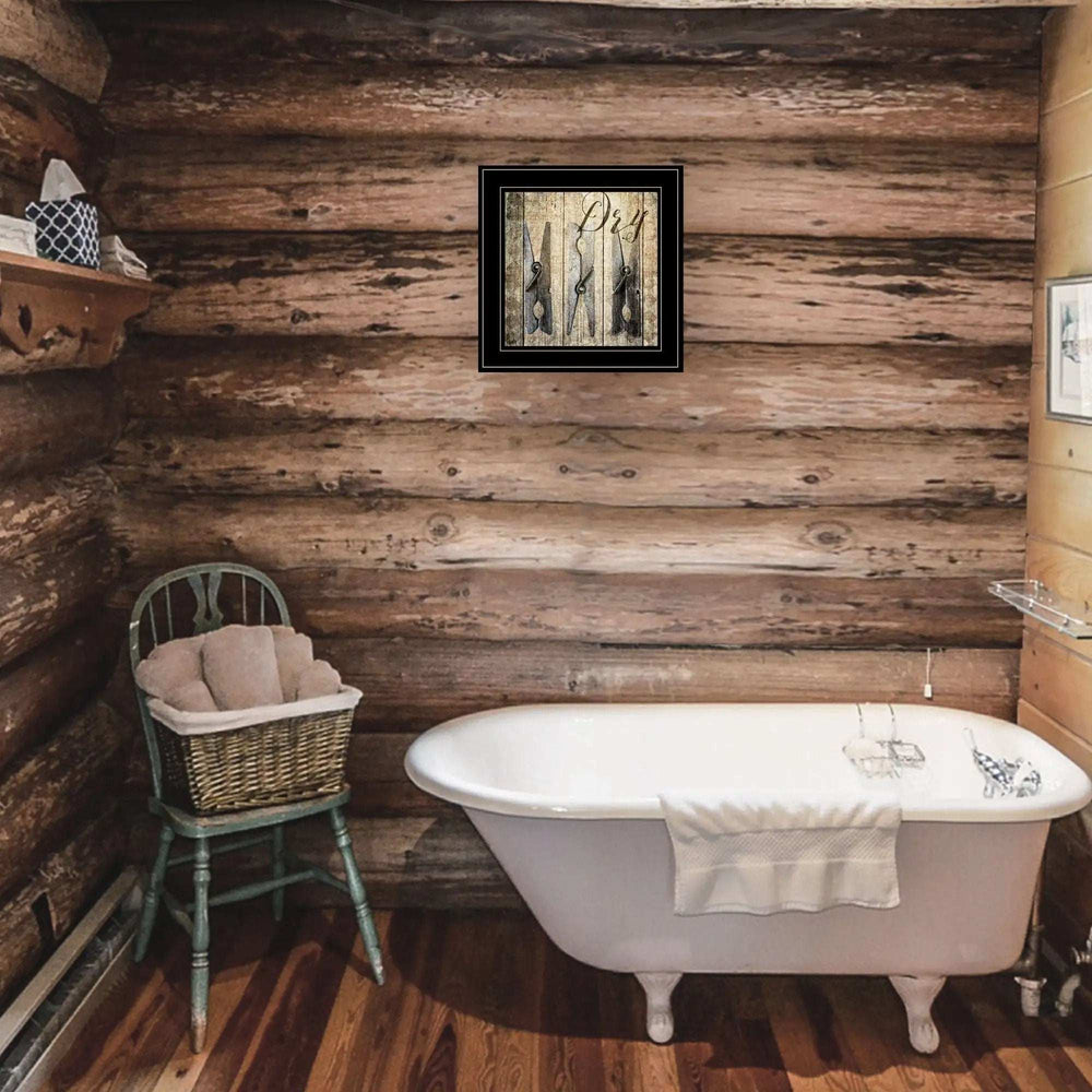 Dry 2 Black Framed Print Wall Art - Homeroots - Flyclothing LLC