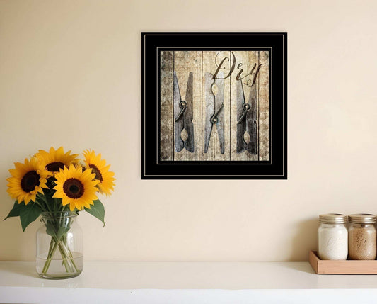 Dry 2 Black Framed Print Wall Art - Homeroots - Flyclothing LLC