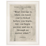 Book Quote VI 1 White Framed Print Wall Art - Homeroots - Flyclothing LLC