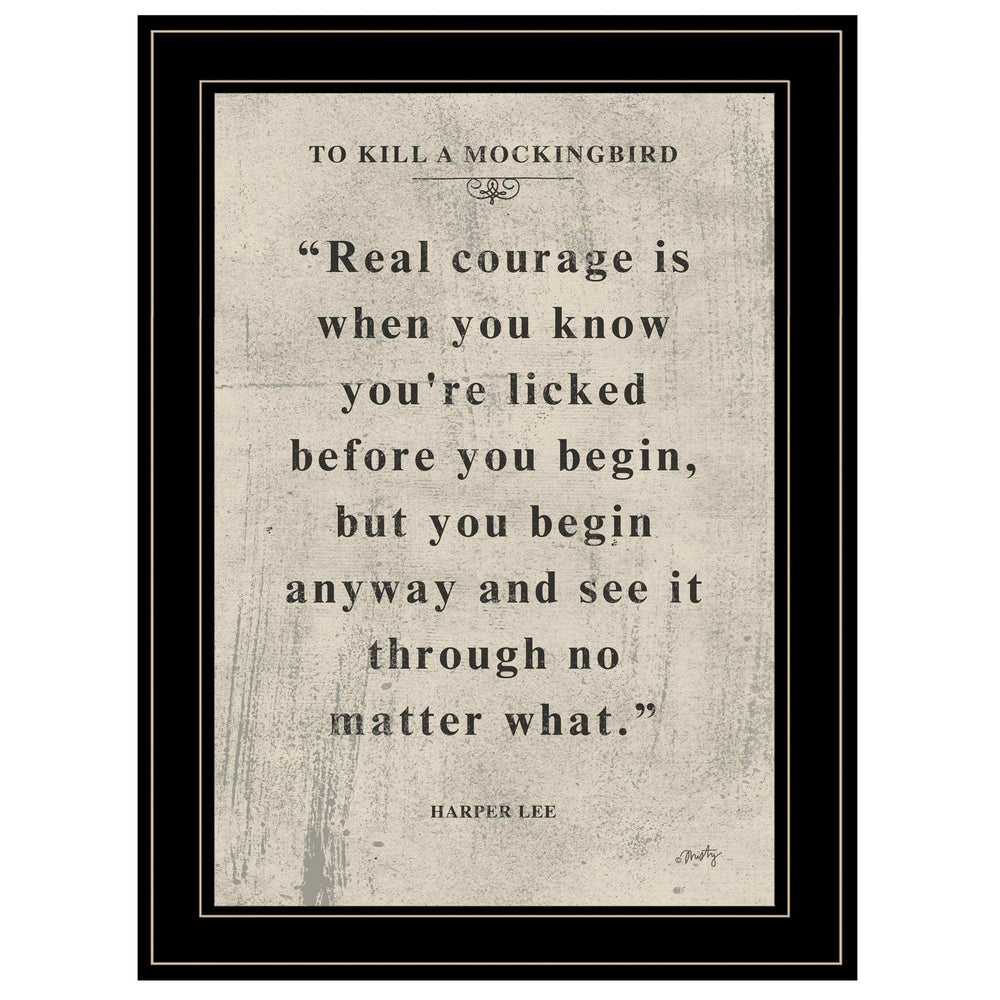 Book Quote VI 2 Black Framed Print Wall Art - Homeroots - Flyclothing LLC