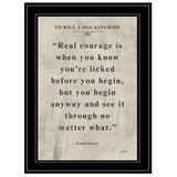 Book Quote VI 2 Black Framed Print Wall Art - Homeroots - Flyclothing LLC