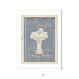 Wash Your Hands 5 White Framed Print Bathroom Wall Art - Homeroots - Flyclothing LLC