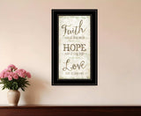 Faith 2 Black Framed Print Wall Art - Homeroots - Flyclothing LLC