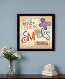 Be the Reason Someone Smiles Black Framed Print Wall Art - Homeroots - Flyclothing LLC