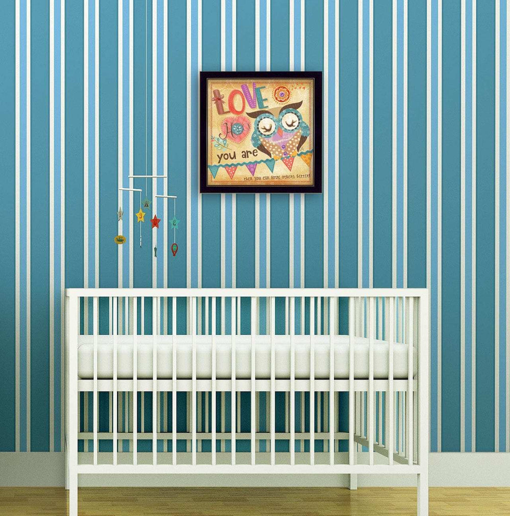 Owl 1 Black Framed Print Wall Art - Homeroots - Flyclothing LLC