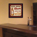 I Could Rule the World Black Framed Print Wall Art - Homeroots - Flyclothing LLC