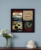 At The Movies 1 Black Framed Print Wall Art - Homeroots - Flyclothing LLC