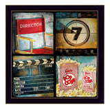 At The Movies 2 Black Framed Print Wall Art - Homeroots - Flyclothing LLC