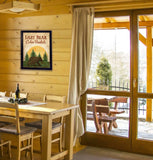 Lazy Bear 2 Black Framed Print Wall Art - Homeroots - Flyclothing LLC