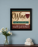 Youll Feel Better Black Framed Print Wall Art - Homeroots - Flyclothing LLC