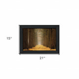 Yellow Path Black Framed Print Wall Art - Homeroots - Flyclothing LLC