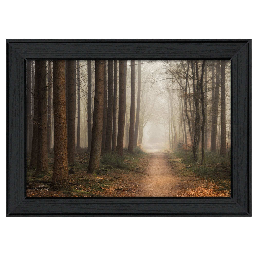 Quiet Black Framed Print Wall Art - Homeroots - Flyclothing LLC