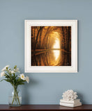 Lochem Reflections 1 White Framed Print Wall Art - Homeroots - Flyclothing LLC
