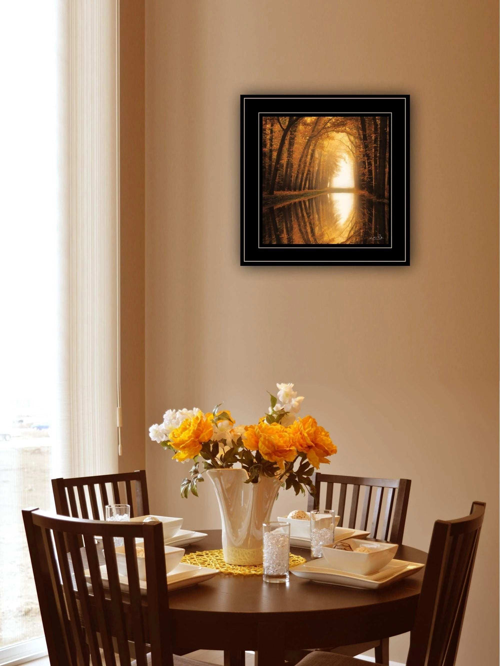 Lochem Reflections 2 Black Framed Print Wall Art - Homeroots - Flyclothing LLC