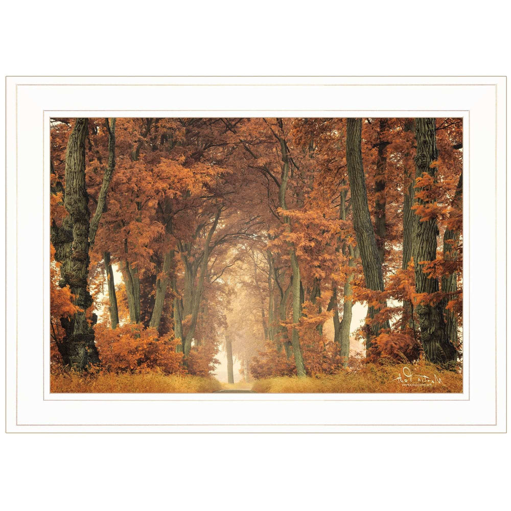 Follow Your Own Way 1 White Framed Print Wall Art - Homeroots - Flyclothing LLC