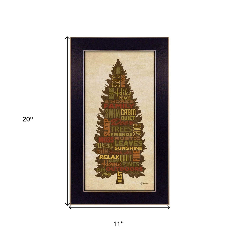 At the Lake 1 Black Framed Print Wall Art - Homeroots - Flyclothing LLC