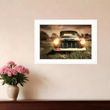 Wrong Lane 1 White Framed Print Wall Art - Homeroots - Flyclothing LLC