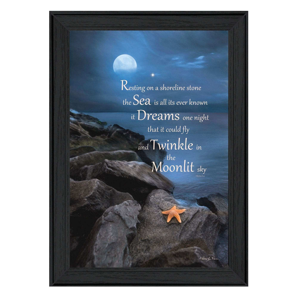 The Dream Black Framed Print Wall Art - Homeroots - Flyclothing LLC