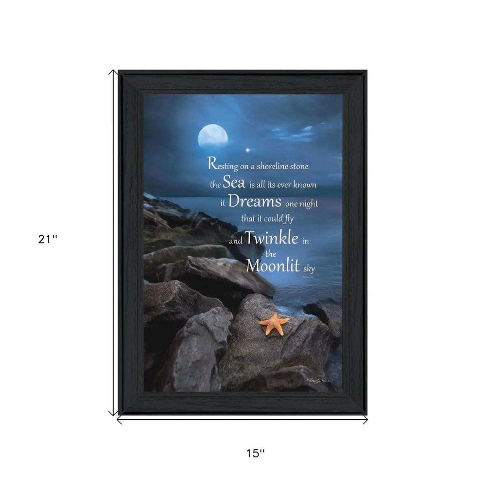 The Dream Black Framed Print Wall Art - Homeroots - Flyclothing LLC