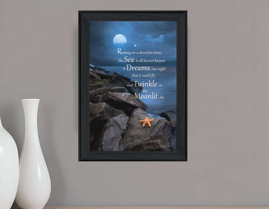 The Dream Black Framed Print Wall Art - Homeroots - Flyclothing LLC