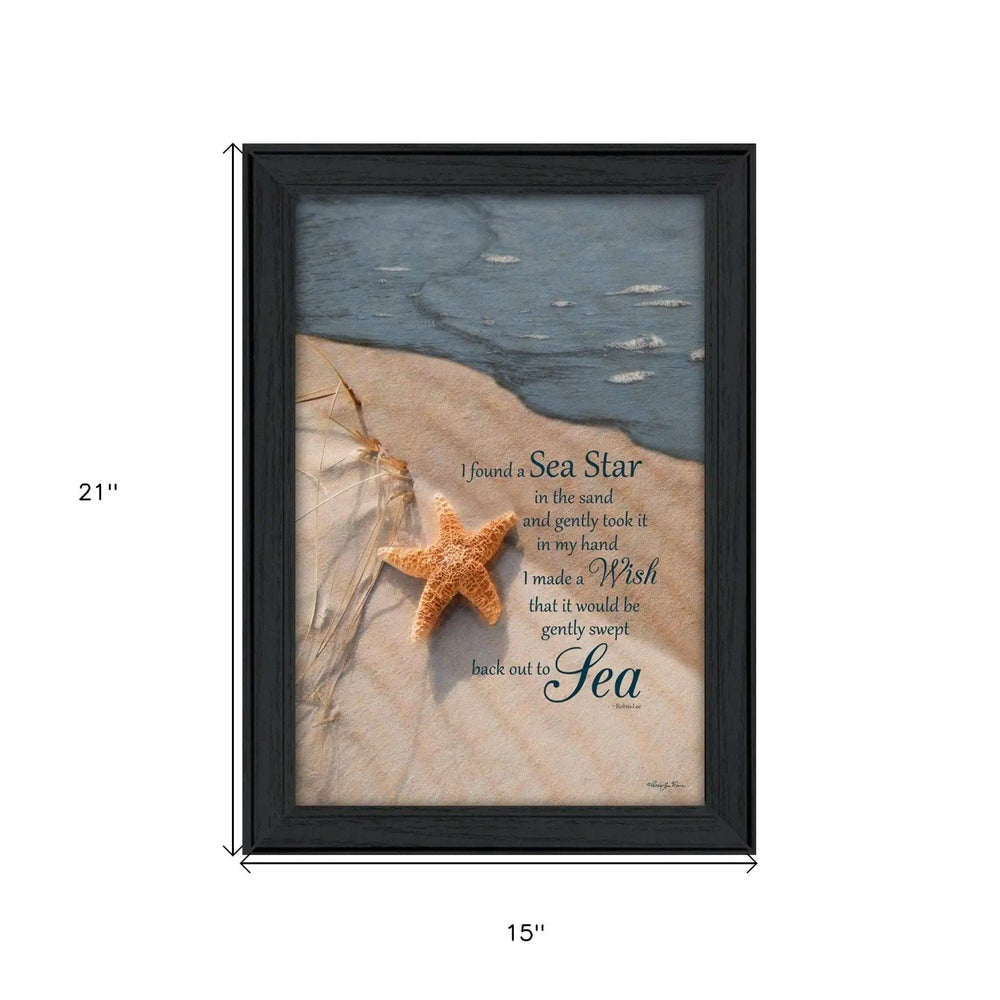 The Wish Black Framed Print Wall Art - Homeroots - Flyclothing LLC