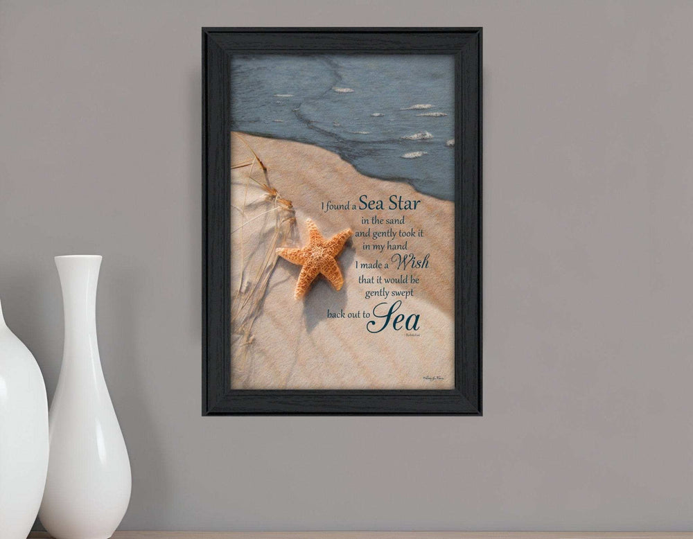 The Wish Black Framed Print Wall Art - Homeroots - Flyclothing LLC