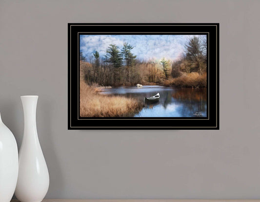 Riverside 2 Black Framed Print Wall Art - Homeroots - Flyclothing LLC