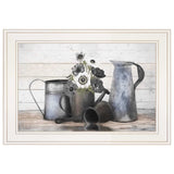 Floral Farmhouse I 1 White Framed Print Wall Art - Homeroots - Flyclothing LLC